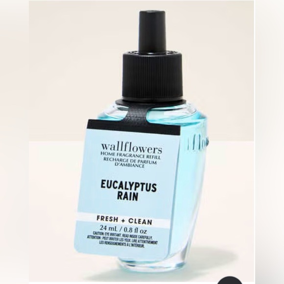 Bath & Body Works Other - Bath and Body Works Wallflowers Eucalyptus Rain Home Fragrance 1 Refill - NWB